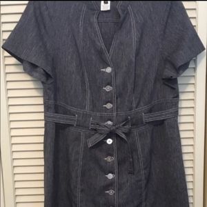 Sweet Brand Gray Belted Dress
